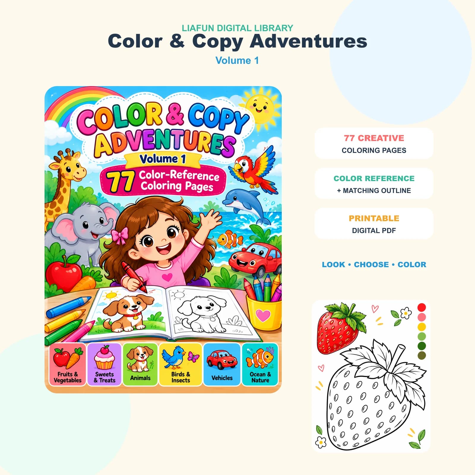 Color & Copy Adventures Vol. 1 preview